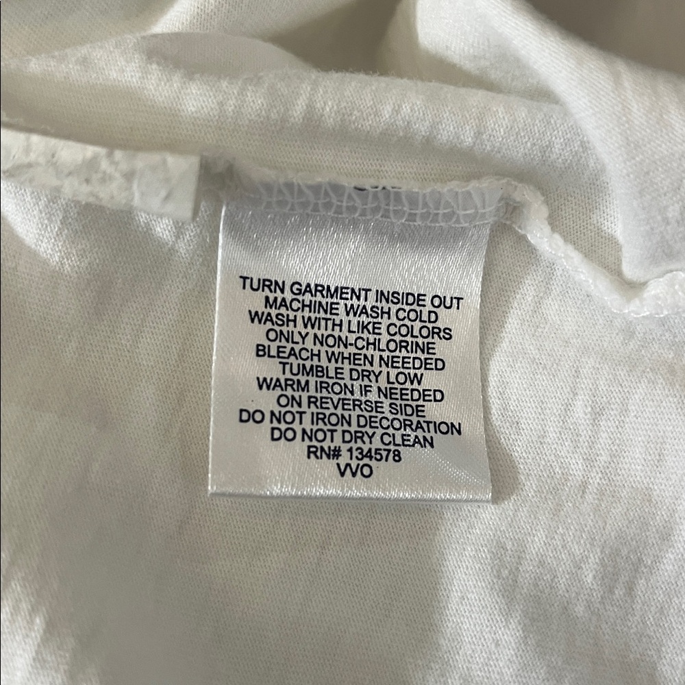 Vineyard Vines Classic White Short Sleeve Tee Men Size Large 100% Cotton Logo - Picture 7 of 7
